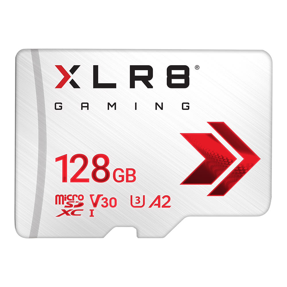 PNY 128GB XLR8 Gaming U3 V30 A2 microSDXC Flash Memory Card for Portable Gaming MPN:P-SDU128V32100XLR-GE
