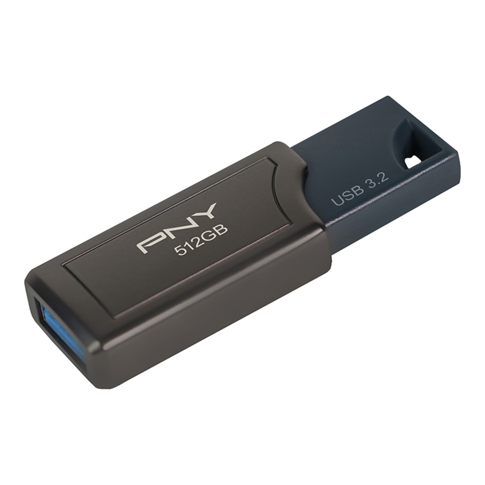 PNY PRO Elite V2 USB 3.2 Gen 2 Flash Drive, 512GB, Black MPN:P-FD512PROV2-GE