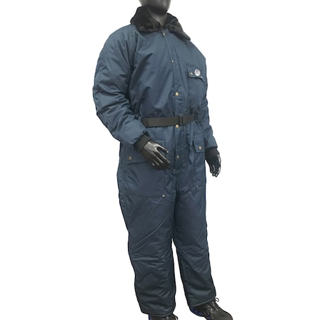 22013 Coverall, Nylon, 840 den Fabric Weight, 31 in Inseam, Navy, XL MPN:22013-RXL1B