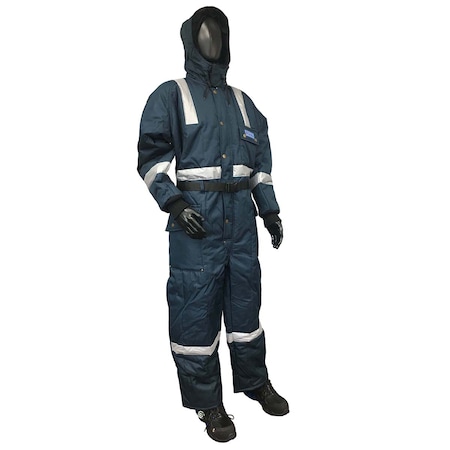 Men's Insulated Coverall, Navy, XL-Tall MPN:22013-TXLG