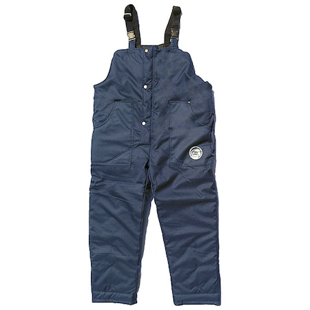 92001 Bib Overalls, Nylon, 10 oz Fabric Weight, 32 in Inseam, Navy, S MPN:92001-RSMLB