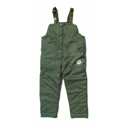 Heavy Duty Bib, Insulated, -50F, Green, S MPN:92001G-S