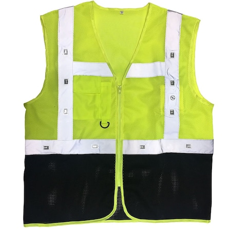 Polar Plus Hi-Viz LED Lighted Reflective MPN:COR-V-LED-M
