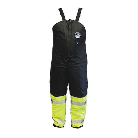Hi-Vis Insulated Lightweight Bib, Black, L MPN:FW005-420HV-L