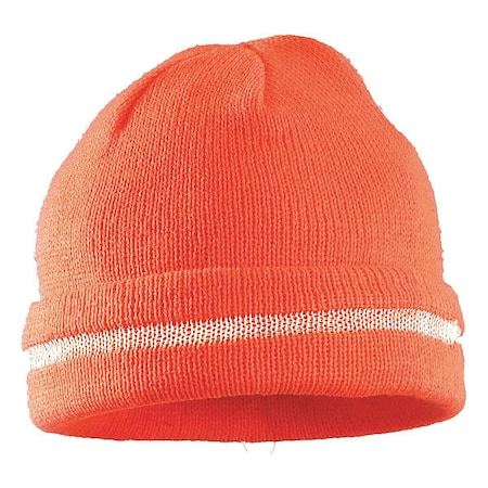 Hi Vis Knit Hat, Reflective Stripe, Yellow MPN:PP-LUC-KCR-Y