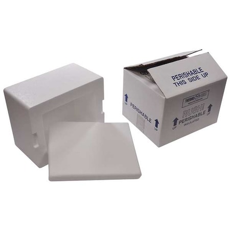Insulated Shipping Bio Foam & Carton, 1-5 Day, 2PK MPN:227C