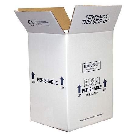 Insulated Shipping Bio Foam & Carton, 1-5 Day, PK4 MPN:53XM41