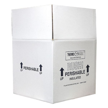 Insulated Shipping Bio Foam & Carton, 1-5 Day MPN:53XM45