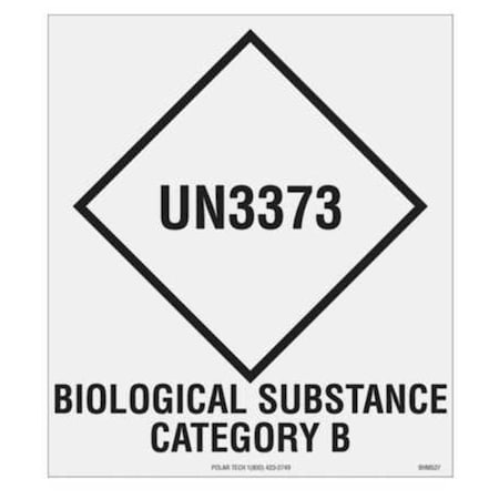 Biohazardous & Substance Category B Label, PK500 MPN:BHM527