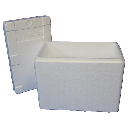 Insulated Overnight Shipping Foam & Carton, Inside 14 in L x 8 in W x 10 in D MPN:ON24C