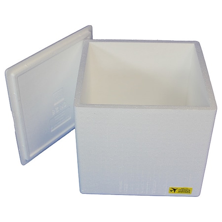 Insulated Overnight Shipping Foam & Carton, 1-2 Day, Color: White MPN:ON28C