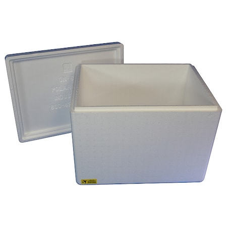 Insulated Overnight Shipping Foam & Carton, 1-2 Day, Height: 20-1/2