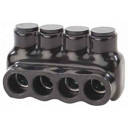 MultitapConnector, Alum, Blk, Hex, 4Port MPN:IPL1/0-4B