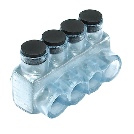 MultitapConnector, Alum, Clear, Hex, 4Port MPN:IPL250-4CB