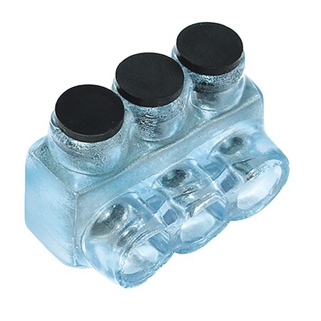 MultitapConnector, Alum, Clear, Hex, 3Port MPN:IPL350-3C
