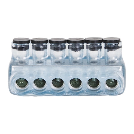 MultitapConnector, Alum, Clear, Hex, 6Port MPN:IPL4-6CB
