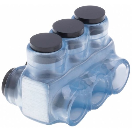 Wire Connector, 3 Port, Clear, Plastisol Insulation MPN:IPLD2-3CB
