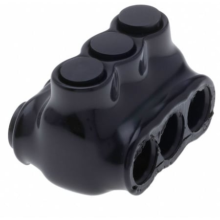 Wire Connector, 3 Port, Black, Plastisol Insulation MPN:IPLD2/0-3B