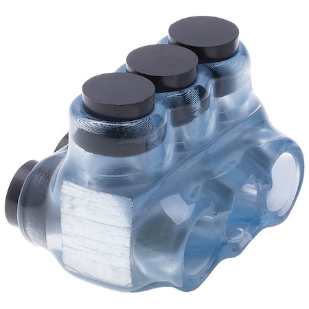 Wire Connector, 3 Port, Clear, Plastisol Insulation MPN:IPLD2/0-3CB