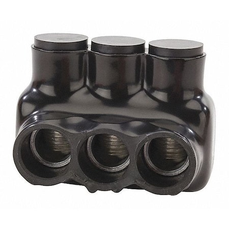 Insulated Multi-Tap, 250-6 AWG, 3 Port DSE MPN:IPLD250-3