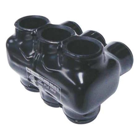 MultitapConnector, Alum, Blk, Hex, 3Port MPN:IPLD350-3B