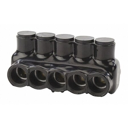Insulated Multi-Tap, 350-6 AWG, 5 Port DSE MPN:IPLD350-5