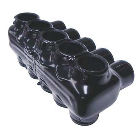 MultitapConnector, Alum, Blk, Hex, 5Port MPN:IPLD350-5B