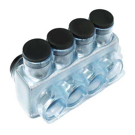 MultitapConnector, Alum, Clear, Hex, 4Port MPN:IPLD500-4CB