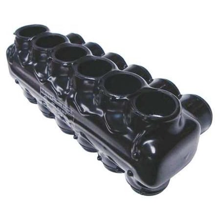 MultitapConnector, Alum, Blk, Hex, 6Port MPN:IPLD500-6B