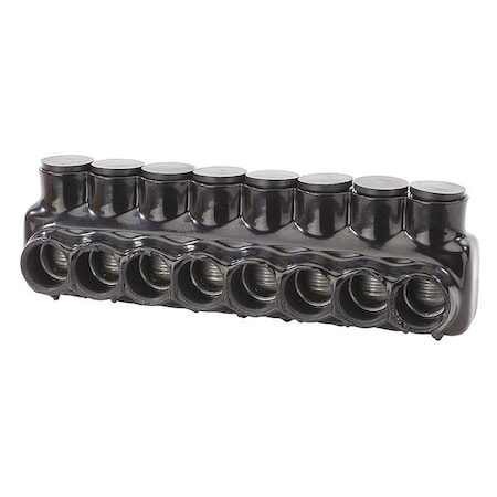 MultitapConnector, Alum, Blk, Hex, 8Port MPN:IPLD500-8B