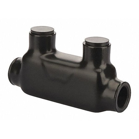 Inline Splice Wire Connector, 1/0 AWG Max, Black, Plastisol Insulation, 600 V MPN:ISR-1/0