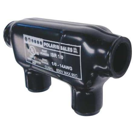 MultitapConnector, Alum, Blk, Hex, 2Port MPN:ISR-1/0B