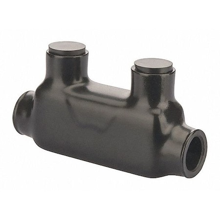 Inline Splice Wire Connector, 250 MCM Max, Black, Plastisol Insulation, 600 V MPN:ISR-250