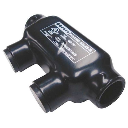 MultitapConnector, Alum, Blk, Hex, 2Port MPN:ISR-250B
