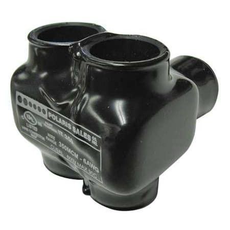 MultitapConnector, Alum, Blk, Hex, 2Port MPN:IT-350B