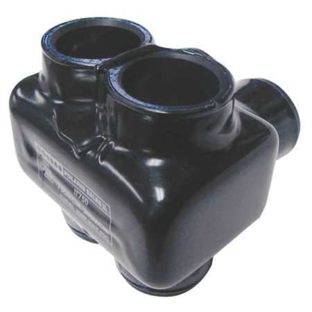 MultitapConnector, Alum, Blk, Hex, 2Port MPN:IT-750B