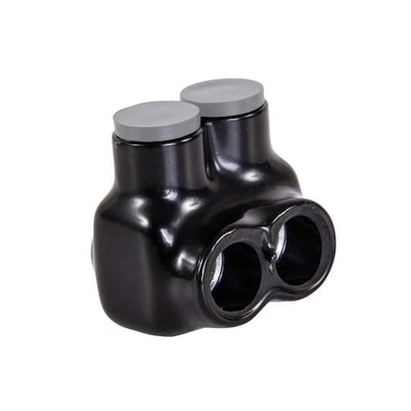 Multi-Tap, Black, 3/0-4/2/0-2 AWG, 2 Port MPN:ITG-3/0