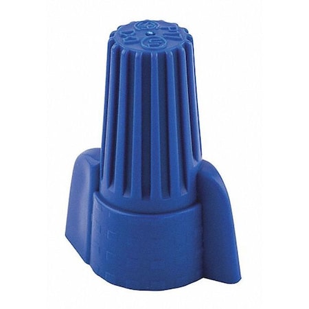 Twist-On Wire Connector, 6 AWG Max, Blue, Thermoplastic Insulation, 600 V MPN:WWC-B-J