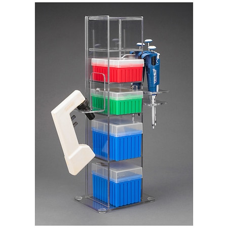 Lab Bench Vertical Organizer, 20.8 in H MPN:5VTORG-PIPTRBRK-BRK