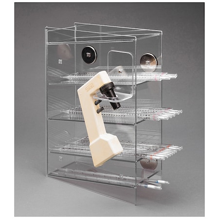 Serological Pipette Holder 4-Pocket, PETG MPN:PGSERPIP4-M-BRK