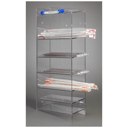 6 Pocket Serological Pipette Holder, PETG MPN:PGSERPIP6