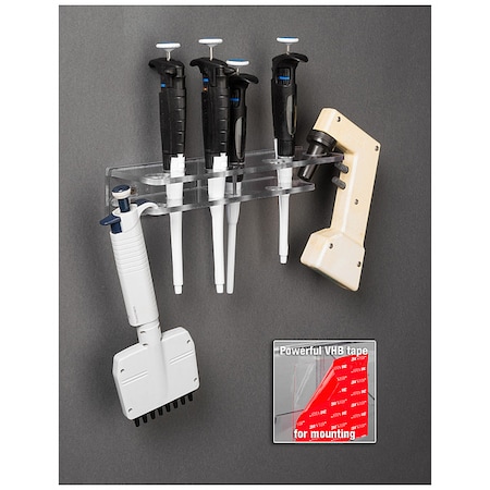 Pipette and Pipette Filler Bracket, PETG MPN:HOODPIPS61-T