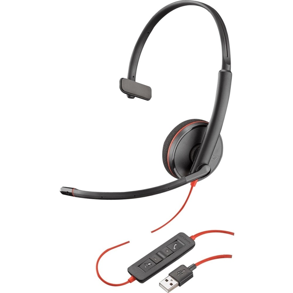 Plantronics Blackwire C3210 USB Headset, 3BA634 (Min Order Qty 2) MPN:80S01AA