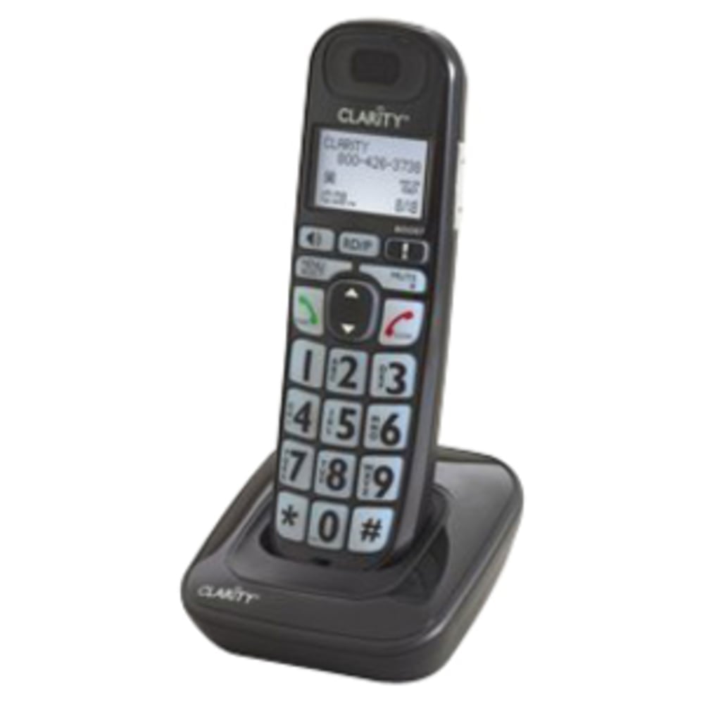 Clarity D703HS Expandable Handset For D703 DECT 6.0 Amplified Cordless Phones, Black, CLAR52703 MPN:52703.000