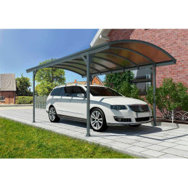 Palram - Canopia Vitoria™ HG9130 Carport - 16'L x 10'W Gray/Bronze 702348