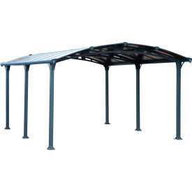 Palram - Canopia Arcadia 5000 12' x 16' Carport - Gray/Gray HG9100