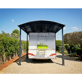 Palram - Canopia Arcadia Alpine 12' x 14' Carport Gray HG9131