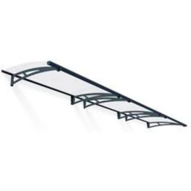 Palram - Canopia Aquila™ 4500 15' x 3' Awning Gray/Clear HG9505