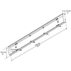 Palram - Canopia Aquila™ & Nancy 1500 Awning Siding Kit Black HG9516