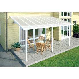 Palram - Canopia Feria™ HG9320 Patio Cover Kit 10'L x 20''W White 702725